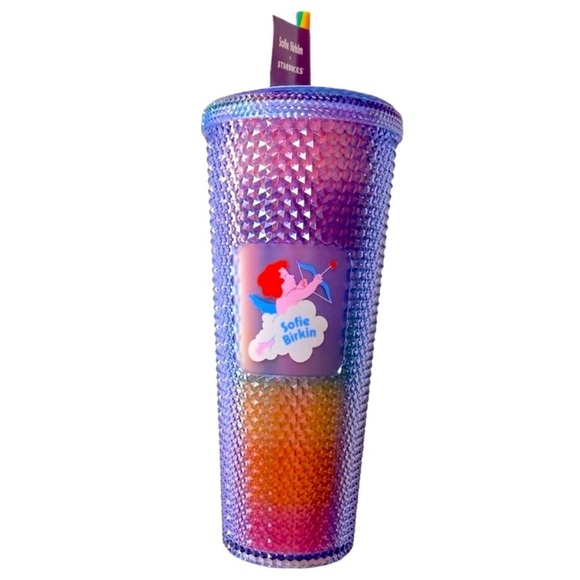 NWT Starbucks Rainbow Textured Limited Edition Sofie Birkin Cup - Picture 4 of 6